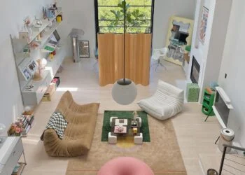 living room of @adenwang